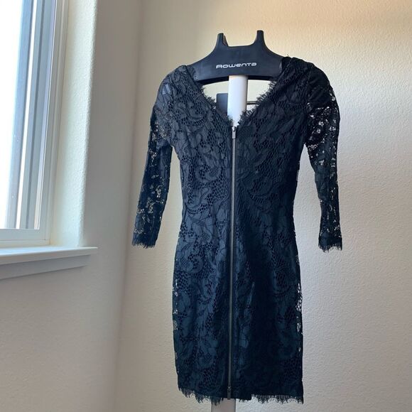 DVF Zarita Lace Mini Dress - Picture 13 of 16